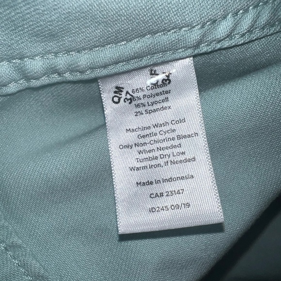 Talbots Mint Green Denim Jacket - Picture 5 of 6